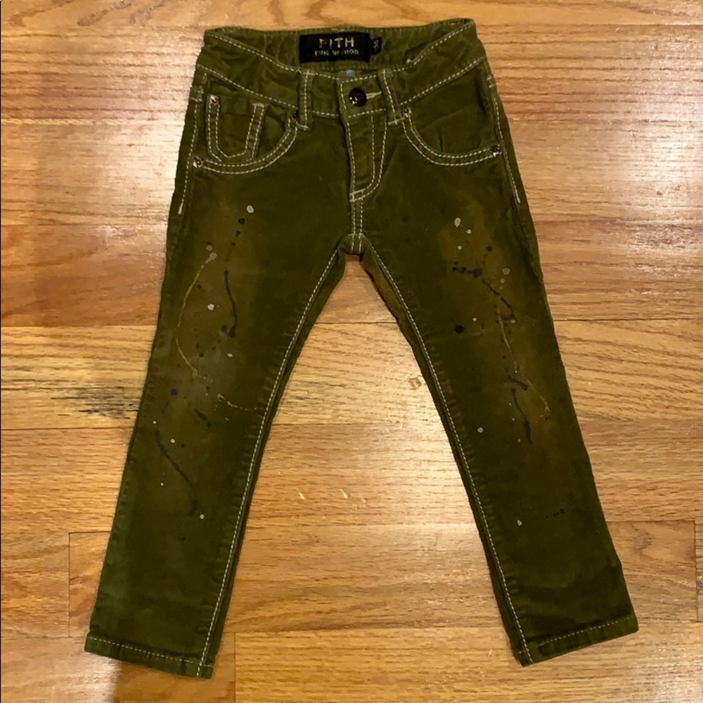 FITH brand corduroy stretch jeans 3-4T